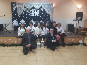 Występ Zespołu ,,Kulesianki Band" podczas Koncertu Kolęd Występ Zespołu ,,Kulesianki Band" podczas Koncertu Kolęd