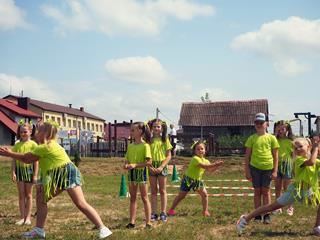 Występ taneczny Magnusi na  Pikniku Rodzinnym 2021