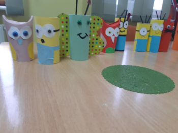 Cudeńka z rolki po papierze Cudeńka z rolki po papierze