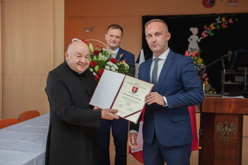 Ksiądz Kanonik Bogdan Malinowski - Honorowy Obywatel Gminy Kulesze Kościelne