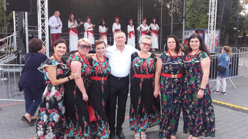 Zespół ,,Kulesianki Band"na Dożynkach w Sokołach Zespół ,,Kulesianki Band"na Dożynkach w Sokołach