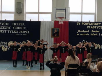Występy grup tanecznych Magnusi Magnetic i Cosmo podczas obchodów Dnia Patrona Szkoły im. Kardynała Stefana Wyszyńskiego w Kuleszach Kościelnych. Występy grup tanecznych Magnusi Magnetic i Cosmo podczas obchodów Dnia Patrona Szkoły im. Kardynała Stefana Wyszyńskiego w Kuleszach Kościelnych.
