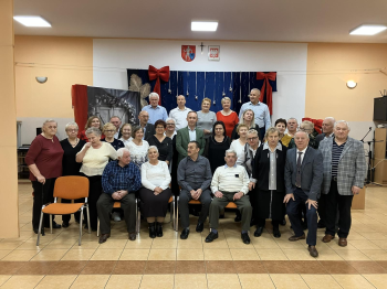 Chwila wspomnień i wdzięczności Klubu Seniora- Wigilia 2025 r.