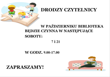 Biblioteka otwarta w soboty