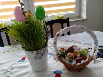 Koszyczki wielkanocne przygotowane przez KGW ,,Kulesianki" Koszyczki wielkanocne przygotowane przez KGW ,,Kulesianki"