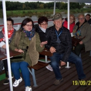 Seniorzy zwiedzają jedyne na świecie miejsce występowania krzemienia pasiastego - Sandomierz