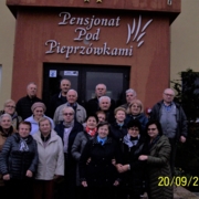 Seniorzy zwiedzają jedyne na świecie miejsce występowania krzemienia pasiastego - Sandomierz