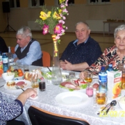 Poczęstunek wielkanocny Seniorów